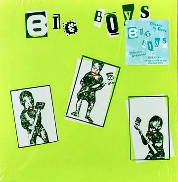 BIG BOYS "Where's My Towel/Industry Standard" LP Blue Vinyl